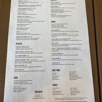 Beach Camp Brewing - Menu - Brewpubs Near Me - Santa Rosa Beach, Florida Beach Camp Brewing - Menu - Brewpubs Near Me - Santa Rosa Beach, Florida