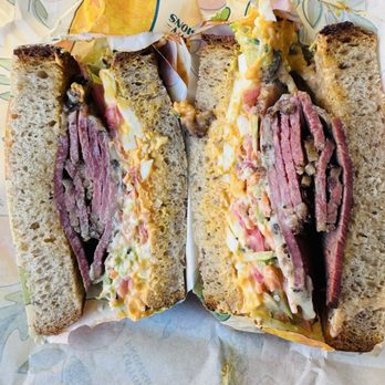 Uptown Provisions - .., meet the "Tom's Way". An egg & pastrami sandwich creation. I loved it! - Sandwiches Near Me - Whittier, California Uptown Provisions - .., meet the "Tom's Way". An egg & pastrami sandwich creation. I loved it! - Sandwiches Near Me - Whittier, California