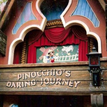 Pinocchio's Daring Journey - Amusement Parks Near Me - Anaheim, California