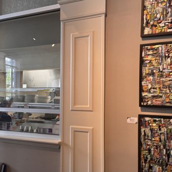 Undercurrent Restaurant - Interior & a peek into the kitchen - French Near Me - Greensboro, North Carolina