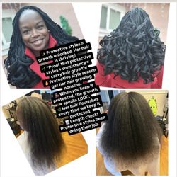 Eyana Hair Studio - Crochet Braiding Styles/Protective Hair Care!