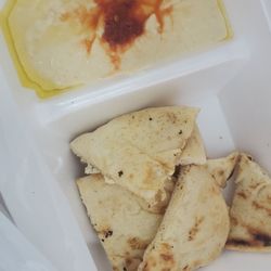 Cafe KC - Side of Hummus and Pita