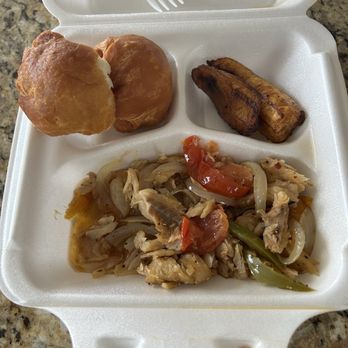 Island Cuisine - Codfish and Tostones , morning breakfast for champions! - Caribbean Near Me - Charlotte, North Carolina Island Cuisine - Codfish and Tostones , morning breakfast for champions! - Caribbean Near Me - Charlotte, North Carolina