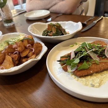 Vernick Fish - Crispy Potato, Marinated Cucumber, Panko-Crusted Swordfish - Seafood Near Me - Philadelphia, Pennsylvania Vernick Fish - Crispy Potato, Marinated Cucumber, Panko-Crusted Swordfish - Seafood Near Me - Philadelphia, Pennsylvania