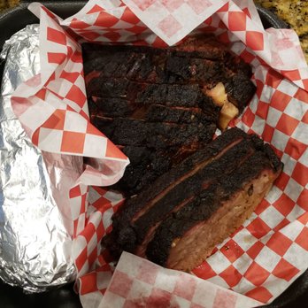 Big B's Texas BBQ - 3 Meat Plate with 2 sides of Brisket and 1 side of Tri Tip. Corn on the Cob in foil. - Barbeque Near Me - Henderson, Nevada Big B's Texas BBQ - 3 Meat Plate with 2 sides of Brisket and 1 side of Tri Tip. Corn on the Cob in foil. - Barbeque Near Me - Henderson, Nevada