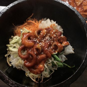 Jong Kak - F5. OCTOPUS BI BIM BAP (HOT ) - Korean Near Me - Baltimore, Maryland Jong Kak - F5. OCTOPUS BI BIM BAP (HOT ) - Korean Near Me - Baltimore, Maryland