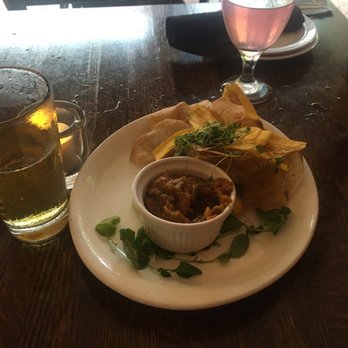 Ravish Off Ocean - Island chips with heirloom salsa. - American Near Me - Lantana, Florida Ravish Off Ocean - Island chips with heirloom salsa. - American Near Me - Lantana, Florida