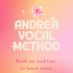 Aragon Voice Studio - Andrea Vocal Method is a fully integrated vocal program for powerfully sustainable belt singing. Start with an info session + audition! www.