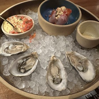 Verse - Oyster and yellowtail appetizer - Seafood Near Me - Toluca Lake, California