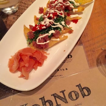 Hob Nob - Tuna Nachos - New American Near Me - Naples, Florida