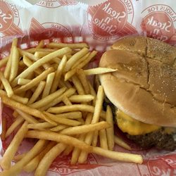 Steak ’n Shake - Garlic butter burger