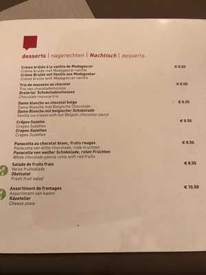 Menu photo 5 Brasserie Leopold Ixelles, BRU