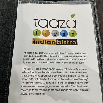 Taaza Bistro - Indian Near Me - Burlington, North Carolina Taaza Bistro - Indian Near Me - Burlington, North Carolina