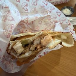 Signature chicken wrap Signature chicken wrap