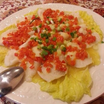 Masterpiece - Steamed fish with freshly chopped chilies - Szechuan Near Me - Duluth, Georgia