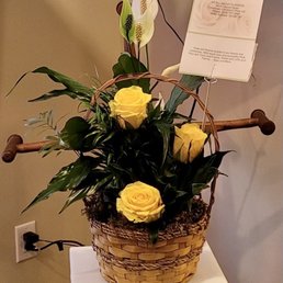 This is what was delivered to the funeral home.