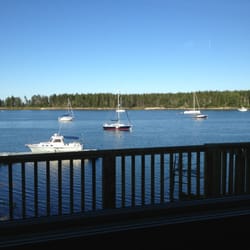 The Pilot House - View is much better than the food and service.
