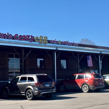 Creighton's Crazy Egg Cafe & Coffee Bar - Exterior. It's in the middle of nowhere down Old Road 30. - Cafes Near Me - Warsaw, Indiana Creighton's Crazy Egg Cafe & Coffee Bar - Exterior. It's in the middle of nowhere down Old Road 30. - Cafes Near Me - Warsaw, Indiana
