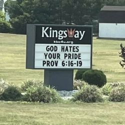 Kingsway Baptist Church - Hate speech