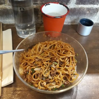 Trois Fois Plus de Piment - Dan-dan noodles (level 2 spiciness). - Szechuan Near Me - Paris, 75 Trois Fois Plus de Piment - Dan-dan noodles (level 2 spiciness). - Szechuan Near Me - Paris, 75