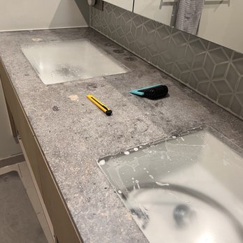 Petrus Hawaii - another one piece install with 2 sink granite countertop - Countertop Installation Near Me Petrus Hawaii - another one piece install with 2 sink granite countertop - Countertop Installation Near Me