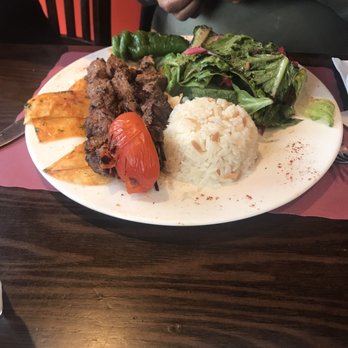 Deniz - Lamb, Rice, Pepper and Salad - Turkish Near Me - Brooklyn, New York