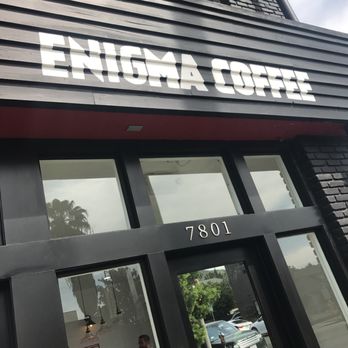 Enigma Coffee - Amazing Latte with almond milk, very friendly stuff and u can smoke outside. Best! - Coffee & Tea Near Me - Los Angeles, California Enigma Coffee - Amazing Latte with almond milk, very friendly stuff and u can smoke outside. Best! - Coffee & Tea Near Me - Los Angeles, California