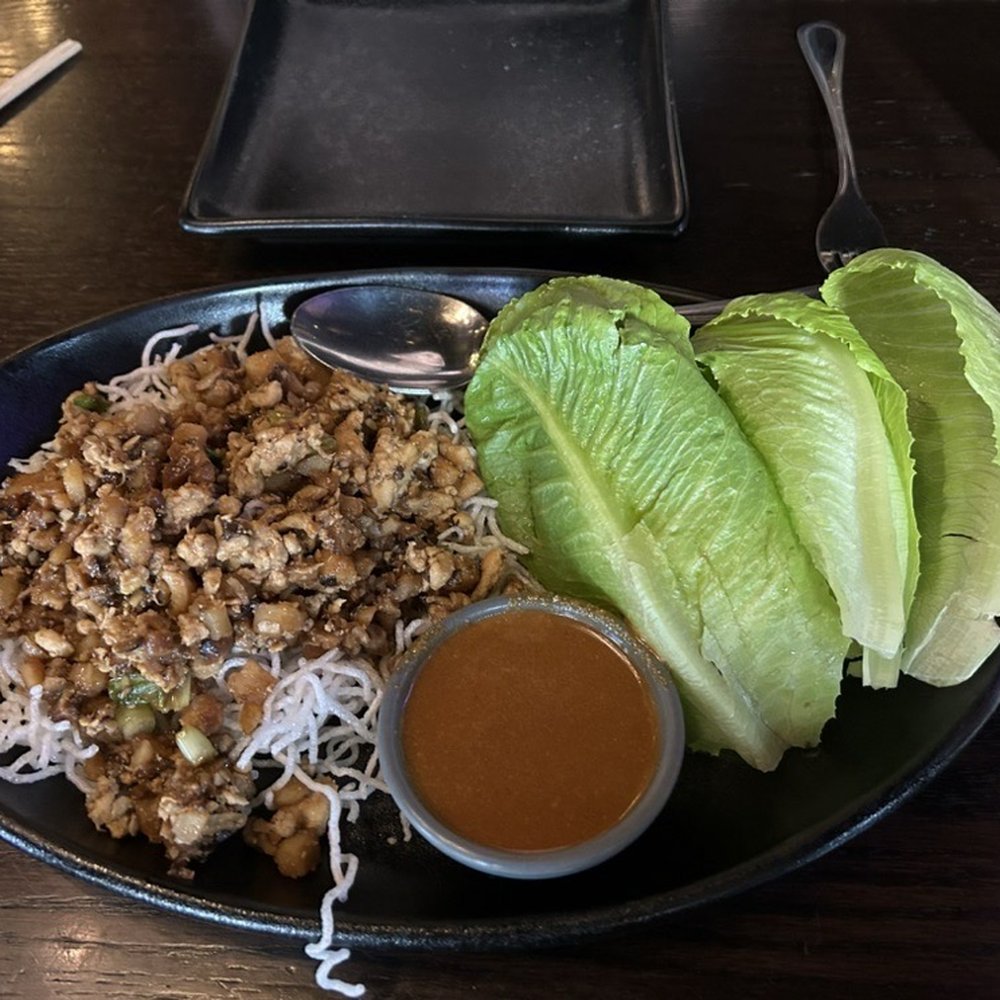 P.F. Chang's - Huge portion of Chang's Chicken Lettuce Wraps..new peanut sauce nice addition - Chinese Near Me - Las Vegas, Nevada P.F. Chang's - Huge portion of Chang's Chicken Lettuce Wraps..new peanut sauce nice addition - Chinese Near Me - Las Vegas, Nevada