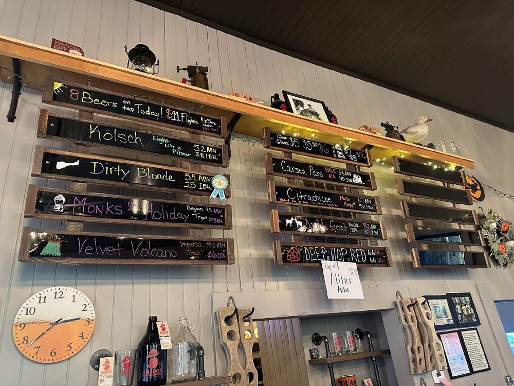 HOIST HOUSE BY AMADOR BREWING 20171 State Hwy 88, Pine Grove