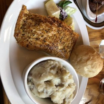 Pheasant Restaurant & Lounge - Salmon and mashed potatoes - New American Near Me - Brookings, South Dakota Pheasant Restaurant & Lounge - Salmon and mashed potatoes - New American Near Me - Brookings, South Dakota