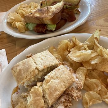 Whistle Britches - Plano - Fried Green Tomato BLT Honey butter chicken biscuit - American Near Me - Plano, Texas Whistle Britches - Plano - Fried Green Tomato BLT Honey butter chicken biscuit - American Near Me - Plano, Texas