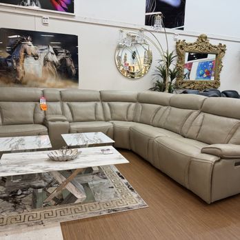 MD Furniture - Leather Sectional Power Recliner - Home Decor Near Me - Laurel, Maryland MD Furniture - Leather Sectional Power Recliner - Home Decor Near Me - Laurel, Maryland