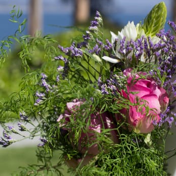 Ace's Flowers - Flowers for wedding aisle - Hanging on chairs outside - Florists Near Me - Aptos, California Ace's Flowers - Flowers for wedding aisle - Hanging on chairs outside - Florists Near Me - Aptos, California