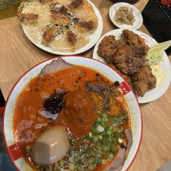 Ramen Nagi - Red king, chicken karage, gyoza - Ramen Near Me - Costa Mesa, California Ramen Nagi - Red king, chicken karage, gyoza - Ramen Near Me - Costa Mesa, California