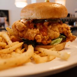 The Little Lion - Hot Honey Chicken Sandwich