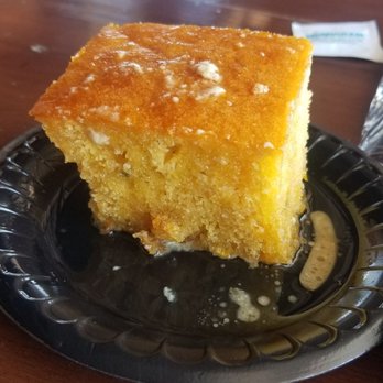 Frasher's Smokehouse - Delicious cornbread, no butter or anything additional needed. - Barbeque Near Me - Phoenix, Arizona