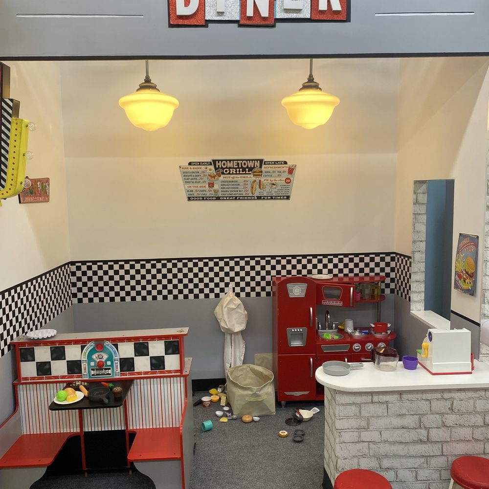 Nana’s Town - My granddaughter's favorite area! The Diner - Children's Museums Near Me - Spring Hill, Kansas Nana’s Town - My granddaughter's favorite area! The Diner - Children's Museums Near Me - Spring Hill, Kansas