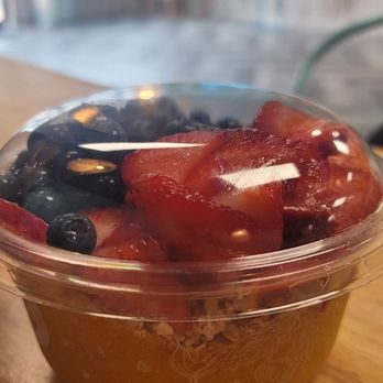 Playa Bowls - Some fuel before next class... mango berry with vanilla protein - Acai Bowls Near Me - Wilmington, Delaware Playa Bowls - Some fuel before next class... mango berry with vanilla protein - Acai Bowls Near Me - Wilmington, Delaware