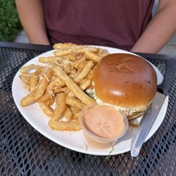 Palate Neighborhood Bistro - Burger and Fries