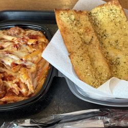 Pizza by George - Baked ziti with meatballs