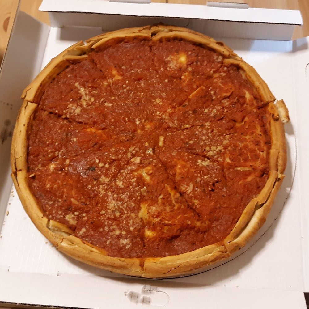 Giordano's - Cheese mushroom and sausage pie - Salad Near Me - Kenosha, Wisconsin Giordano's - Cheese mushroom and sausage pie - Salad Near Me - Kenosha, Wisconsin