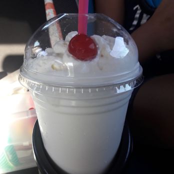Nessy Burgers - Vanilla shake - Burgers Near Me - Fallbrook, California