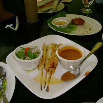 SriPraPhai Thai Restaurant - Chicken sticks - Thai Near Me - Woodside, New York SriPraPhai Thai Restaurant - Chicken sticks - Thai Near Me - Woodside, New York