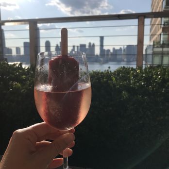 Conrad New York Downtown - Loopy Doopy rooftop bar and poptail drink - Hotels Near Me - New York, New York Conrad New York Downtown - Loopy Doopy rooftop bar and poptail drink - Hotels Near Me - New York, New York