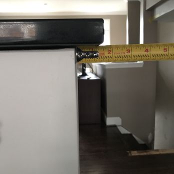 Granite & Marble Express - Bar violates 1.5" overhang specified in drawing - Countertop Installation Near Me - Chantilly, Virginia