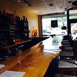 Wine Down On Main - Fantastic selection of wines at the bar.