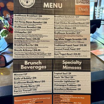 The Corner Drafthouse - Brunch Menu - Gastropubs Near Me - San Diego, California The Corner Drafthouse - Brunch Menu - Gastropubs Near Me - San Diego, California