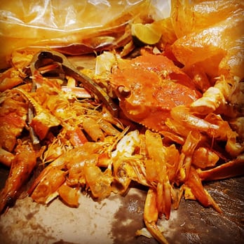 The Captain's Boil - The shrimp and snow crab aftermath - Seafood Near Me - Toronto, Ontario The Captain's Boil - The shrimp and snow crab aftermath - Seafood Near Me - Toronto, Ontario