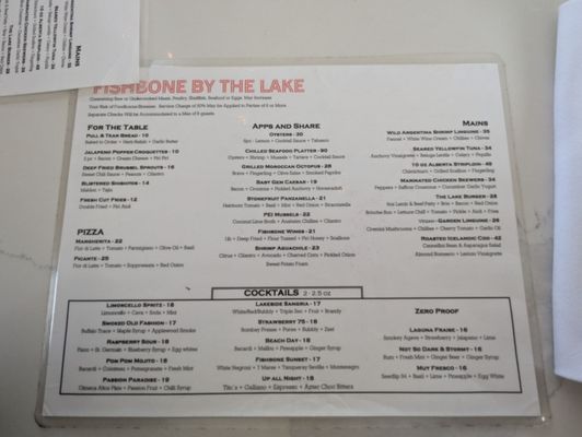 Menu photo 7 Fishbone By The Lake Stouffville, ON Menu photo 7 Fishbone By The Lake Stouffville, ON