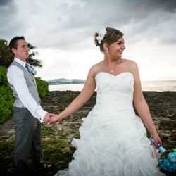 The Art of Travel - Happy Bride & Groom at the Palladium in Jamaica.